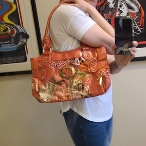 🦇2/$15- G-style purse- Coral